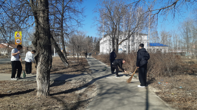 Первый городской субботник.